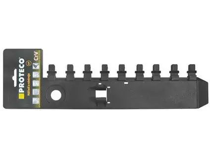 držák hlavic 3/8" prázdný (9 hl. + R)
